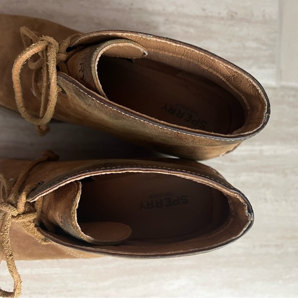 Sperry Leather Wedge Bootie - Picture 3 of 5